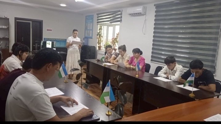 "Mustaqilligimizning 35 yilligi - Yangi O'zbekiston yoshlar nigohida" shiori ostida seminar tashkil qilindi.