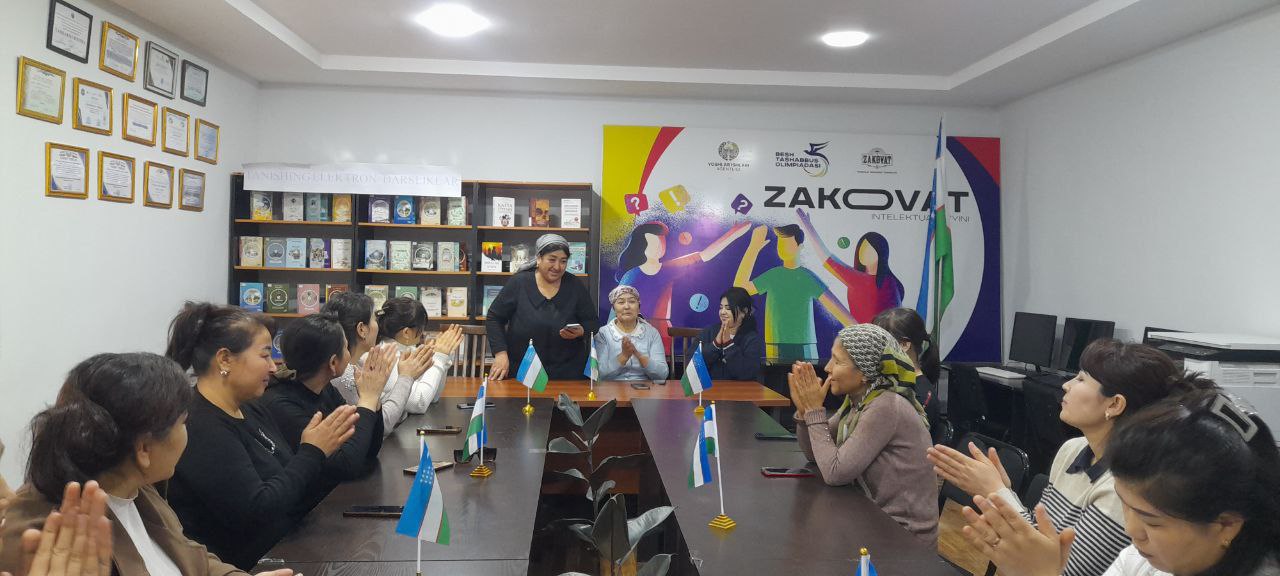 ”Ayol-jamiyat ko’zgusi” nomli davra suhbati  bo’lib o’tdi.