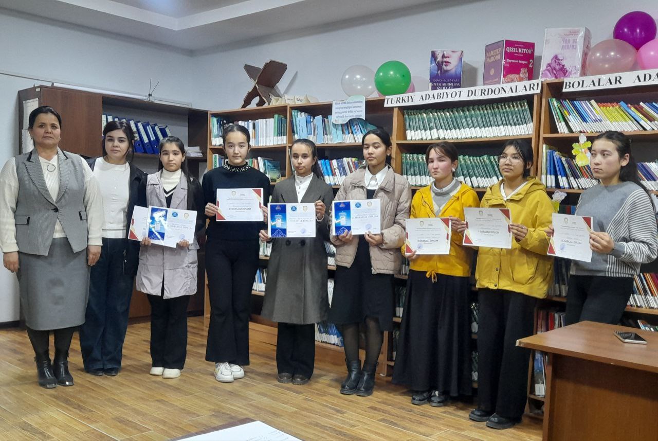 ”Gender tenglik taraqqiyot kafolati” mavzusida insholar tanlovi bo’lib o’tdi.